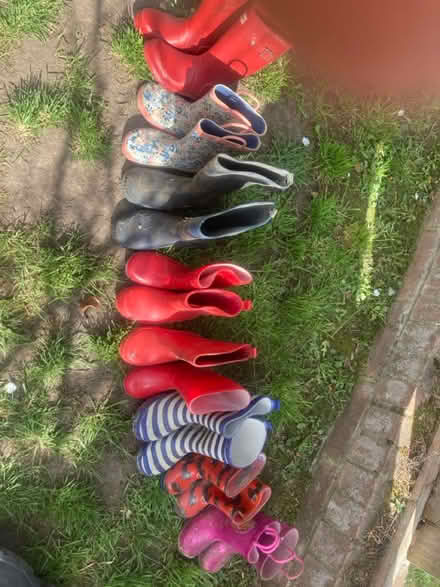 Photo of free Job lot of kids wellies (TW3) #1