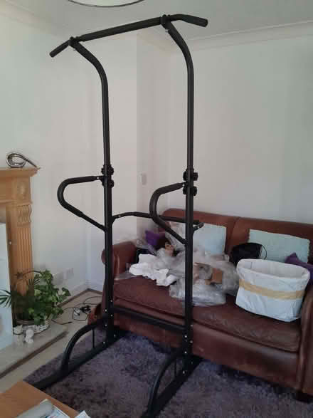 Photo of free HOMCOM Power Tower Dip Station Pull Up Bar (Drum Brae EH4) #1