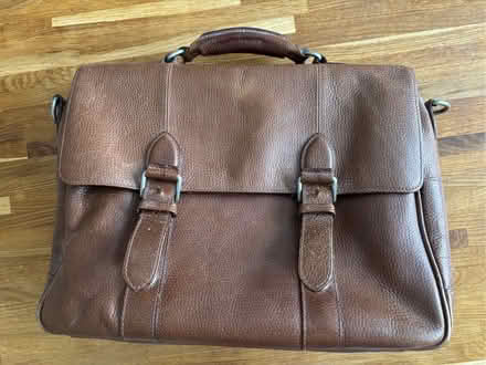 Photo of free Leather briefcase (Dyke Road area BN1) #1