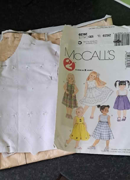 Photo of free 3 x Patterns plus fabric for toddlers outfits (Upton CH2) #3