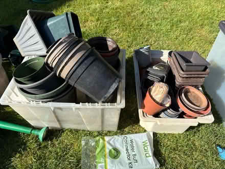 Photo of free plastic pots (NN3 Meadowfields) #1