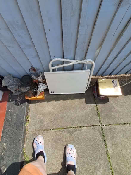 Photo of free Fold up tv table (East Ham E6) #1