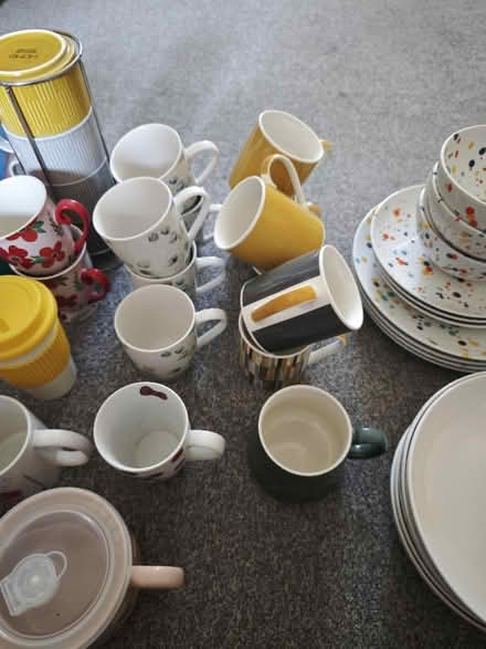 Photo of free Various mugs, plates bowls etc (topsham) #2