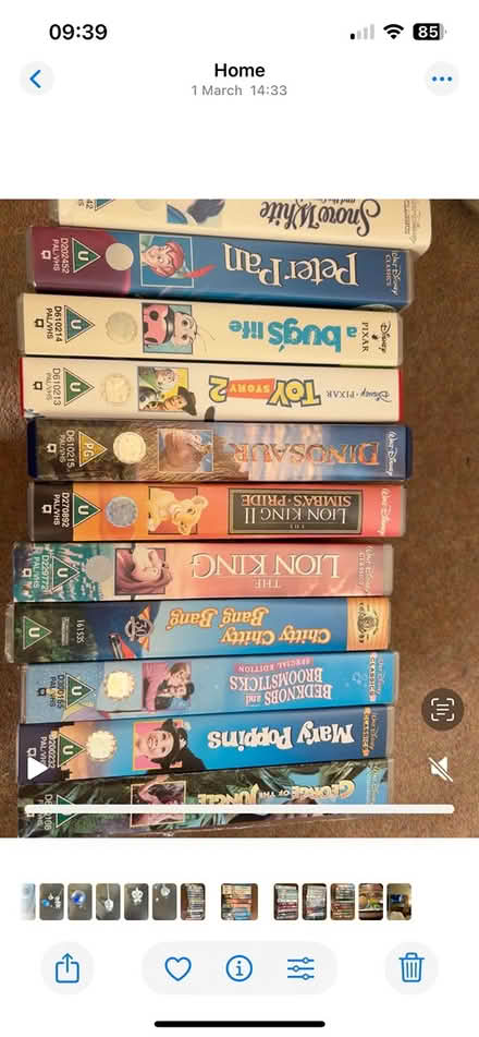 Photo of free Selection of VHS videos (Hitchin Ninesprings area) #1