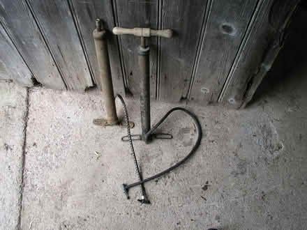 Photo of free 2 Vintage motorcyle/bike Tyre Pumps (Much Cowarne HR7) #4