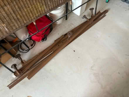 Photo of free Queen sized bed frame (Suwanee TownCenter) #1