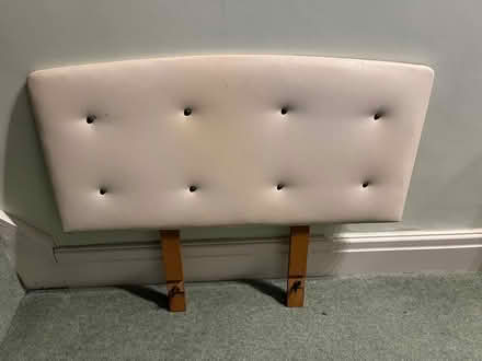 Photo of free Single bed frame & headboard (Shefford) #2