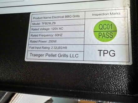 Photo of free Small Traeger wood pellet grill (Marriottsville) #3