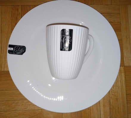 Photo of free Plate + Mug -new with label (Etobicoke (Kipling /Eglinton)) #1