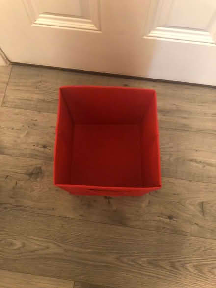 Photo of free Small red storage cube (Severn, MD) #1