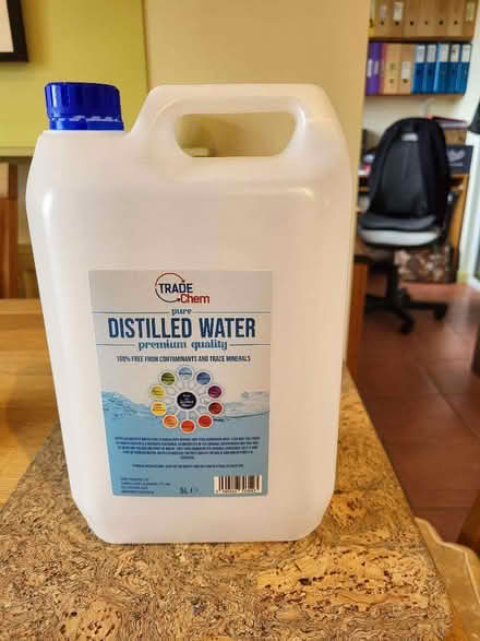 Photo of free 4 x Empty 5 Litre Containers (Bayston Hill SY3) #1