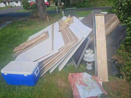 Photo of free 5/8 & 1/2 in sheetrock (37 Schram dr, Hogan's corner) #2