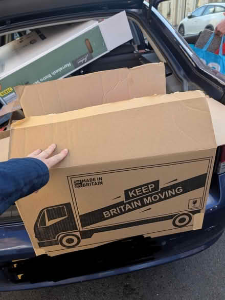 Photo of free 6 moving boxes (LA1 5PQ) #3