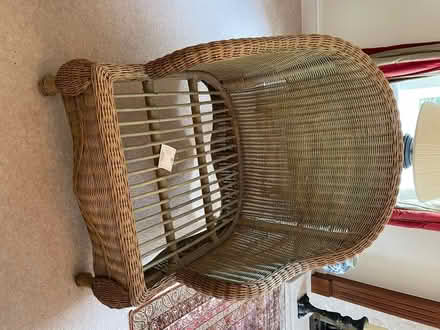 Photo of free Pair of Rattan Chairs (Surbiton KT6) #2
