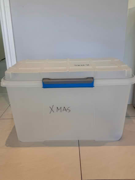 Photo of free 5 Waterproof Large Storage Boxes (East Sheen, London SW14) #3