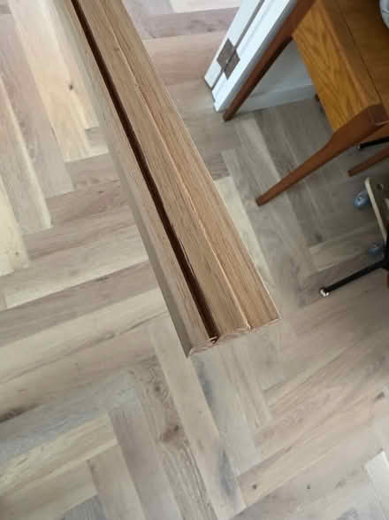 Photo of free 3 metres light oak wood edging (Hackney Wick) #4