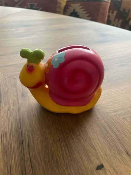 Photo of free Small Snail Piggy Bank (GL50) #1