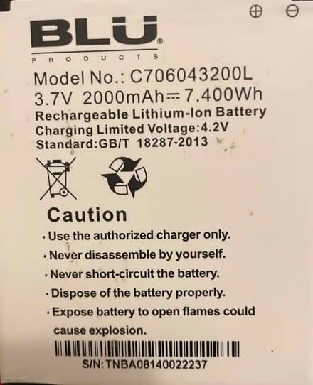 Photo of free BLU Advance 5.0 Android Cell phone (San Antonio x El Camino) #3