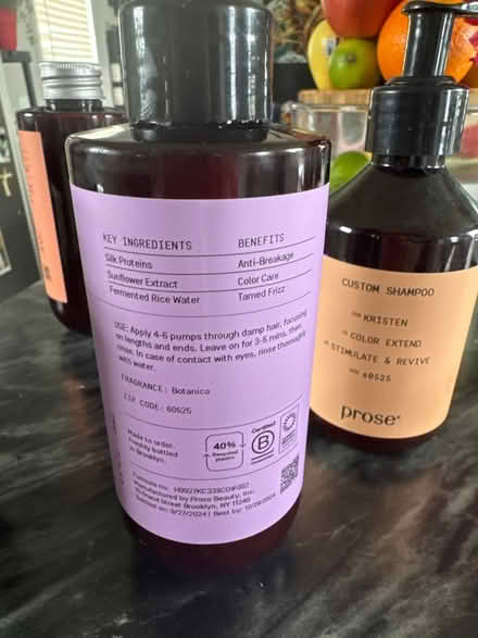 Photo of free Prose Shampoo Conditioner CurlCream (Countryside) #4