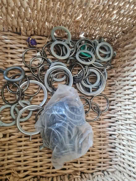 Photo of free Curtain rings (M34 Dane Bank) #1