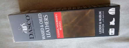 Photo of free New tube of Dasco polish for waxed & oiled leathers (Leominster HR6) #1