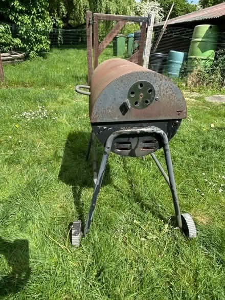 Photo of free Large barrel BBQ (RH13) #3