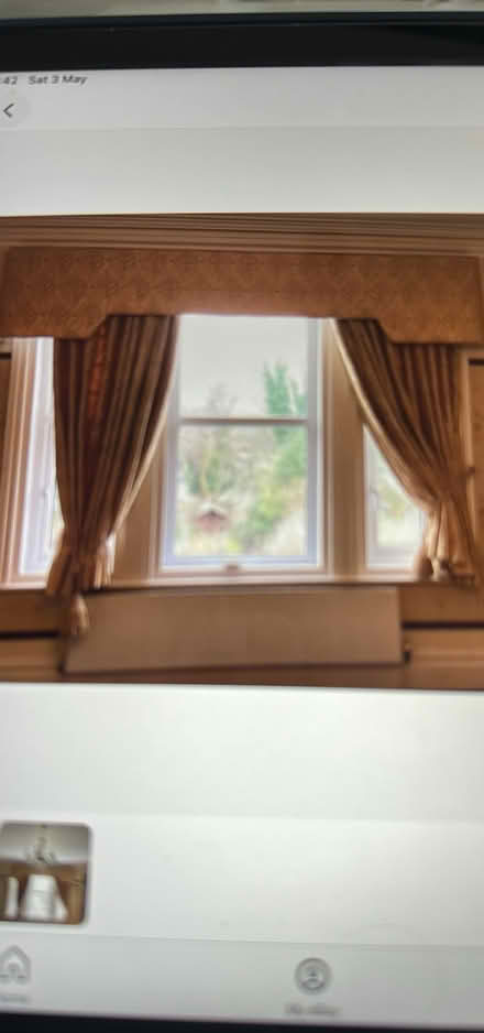 Photo of free Curtains with Pelmit & Ties (Prestwich) #1
