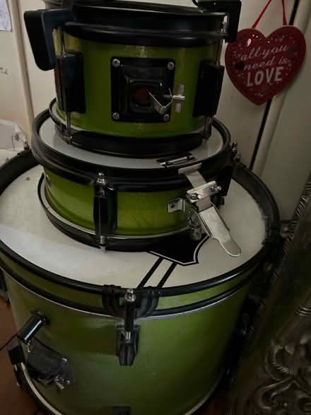 Photo of free Parts to make a kids drum kit (Sidley) #1