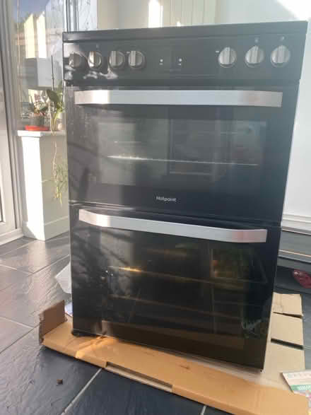 Photo of free Hotpoint freestanding double oven (East Peckham (TN12)) #1