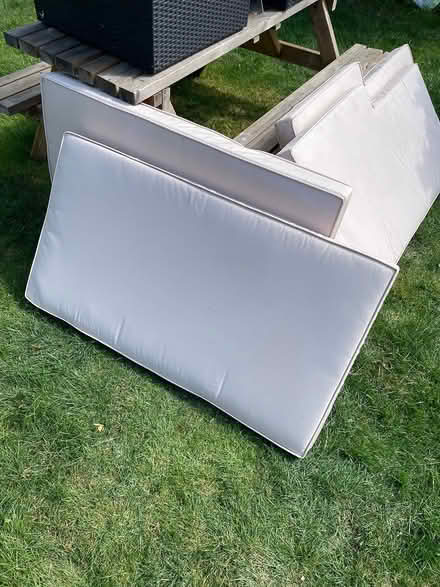 Photo of free 2x Rattan cubes + some cushions (Chineham) #4