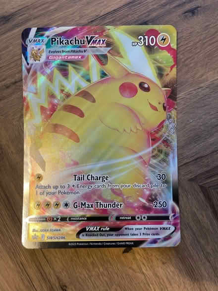 Photo of free Giant Pikachu Pokemon Card (GL50) #1