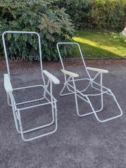 Photo of free 2 x reclining garden chairs (Bratton, BA13) #1
