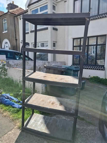 Photo of free Plastic garage garden shelves (BS5) #1
