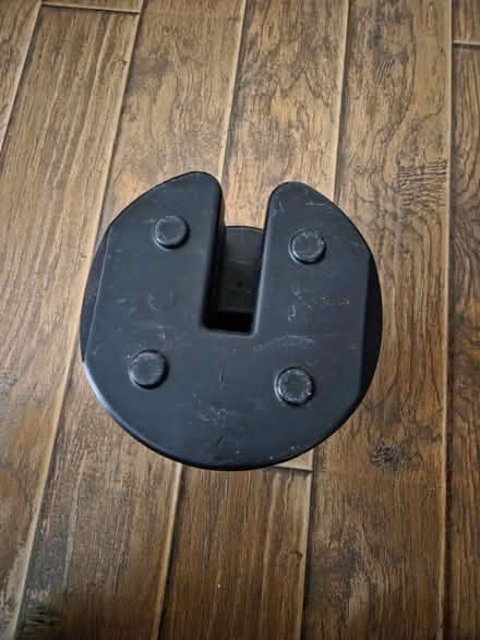 Photo of free 40 lb canopy weight set (x2) (Bayonne, NJ) #1