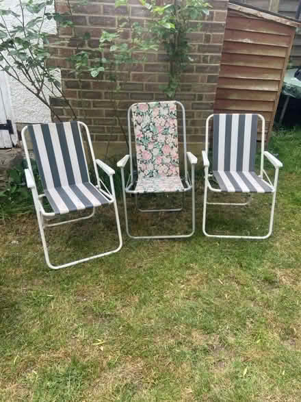Photo of free Foldable Garden Chairs (St Margarets TW1) #1
