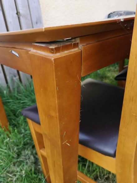 Photo of free Dining room table & chairs (Caerleon, Newport NP18) #4