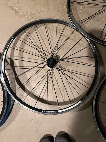 Photo of free Bicycle Wheels (Upper Brookland) #2