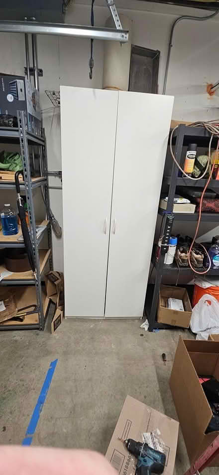 Photo of free Tall cabinet with shelves & doors (Santa cruz, westside) #1