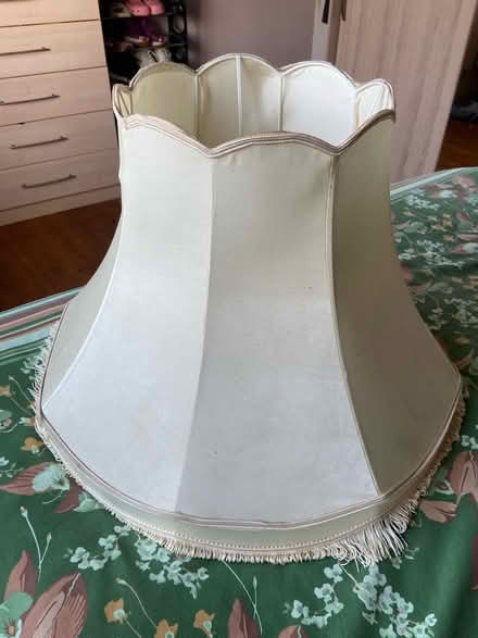 Photo of free Cream standard lamp shade (Shardlow DE72) #1