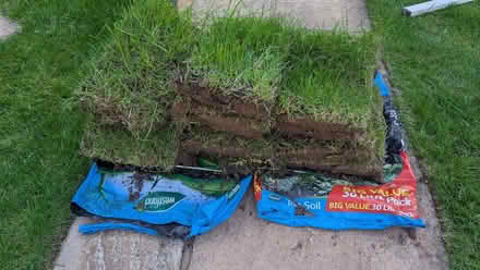 Photo of free 15 pieces turf 30cm x 20cm (Lyppard Grange WR4) #1
