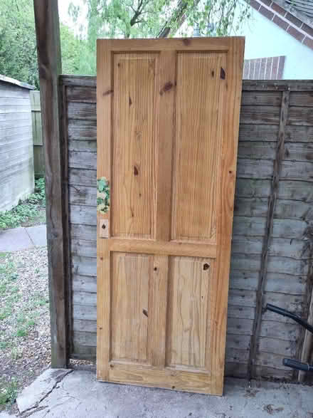 Photo of free Wood internal door (Bridle Lane, DE5) #1