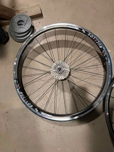 Photo of free Bicycle Wheels (Upper Brookland) #1