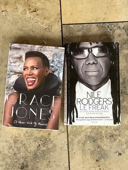 Photo of free Grace Jones Nile Rodgers bios (Dulwich Village SE21) #1