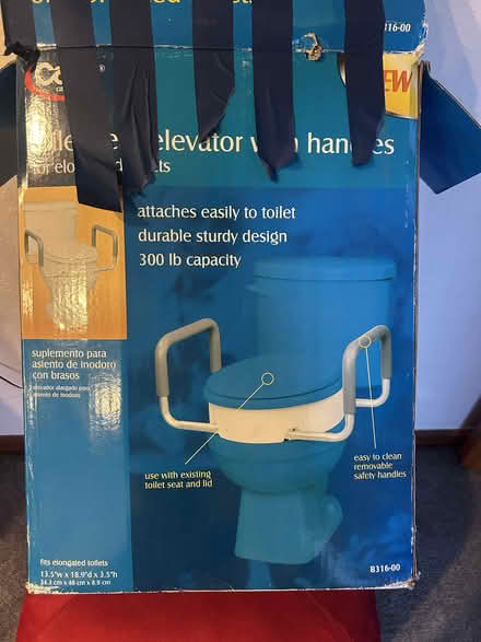 Photo of free Toilet seat elevator with handles (San Carlos) #1