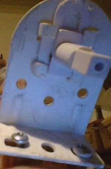 Photo of Unusual brackets for roller blinds (Staveley LA8) #1