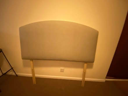 Photo of free Bed base, headboard and protector (Forest park RG12) #2