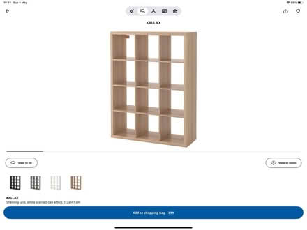 Photo of free IKEA Kallax unit vgc (Central Tonbridge TN9) #1