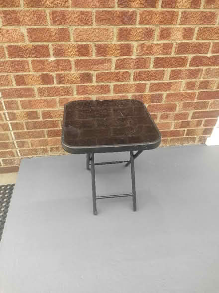 Photo of free Small black table (Netherton) #1