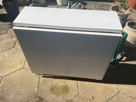 Photo of free Heavy drop leaf table with drawers (Bicton Heath SY3) #1