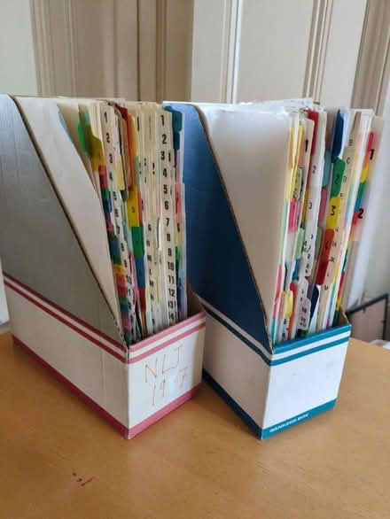 Photo of free Dividers for folders (Camden NW1) #1